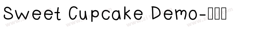 Sweet Cupcake Demo字体转换